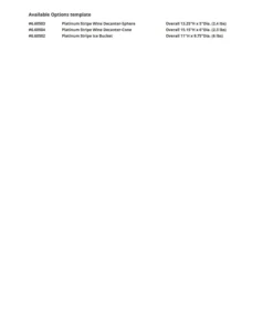 Global Views Platinum Striped Ice Bucket New Arrivals 7 Global Views Platinum Striped Ice Bucket New Arrivals