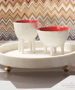 Global Views Quintessential Tray White