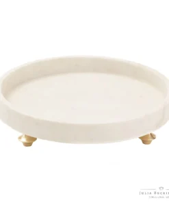 Global Views Quintessential Tray White