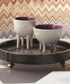 Global Views Quintessential Tray Black