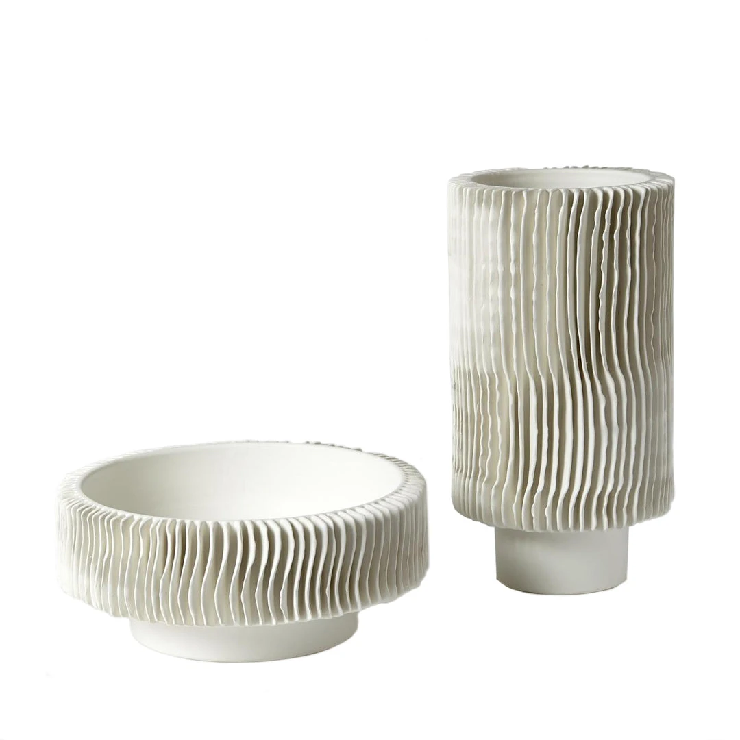 Global Views Radiator Vases Matte White Set Of Two New Arrivals 1 Global Views Radiator Vases Matte White Set Of Two New Arrivals
