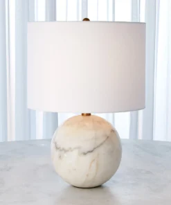 Global Views New Arrivals Marble Sphere Lamp 10 Global Views New Arrivals Marble Sphere Lamp