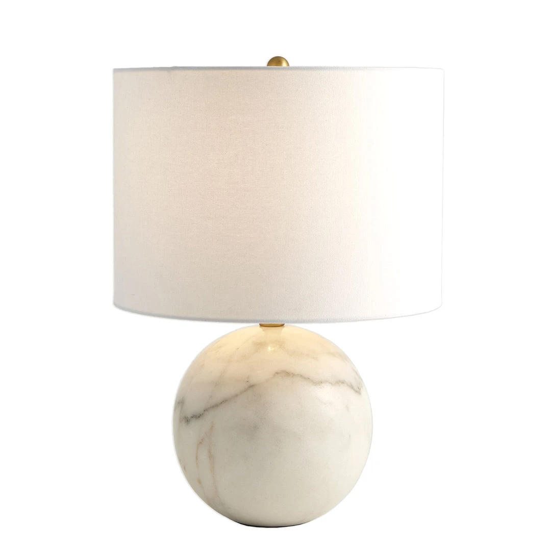 Global Views New Arrivals Marble Sphere Lamp 1 Global Views New Arrivals Marble Sphere Lamp
