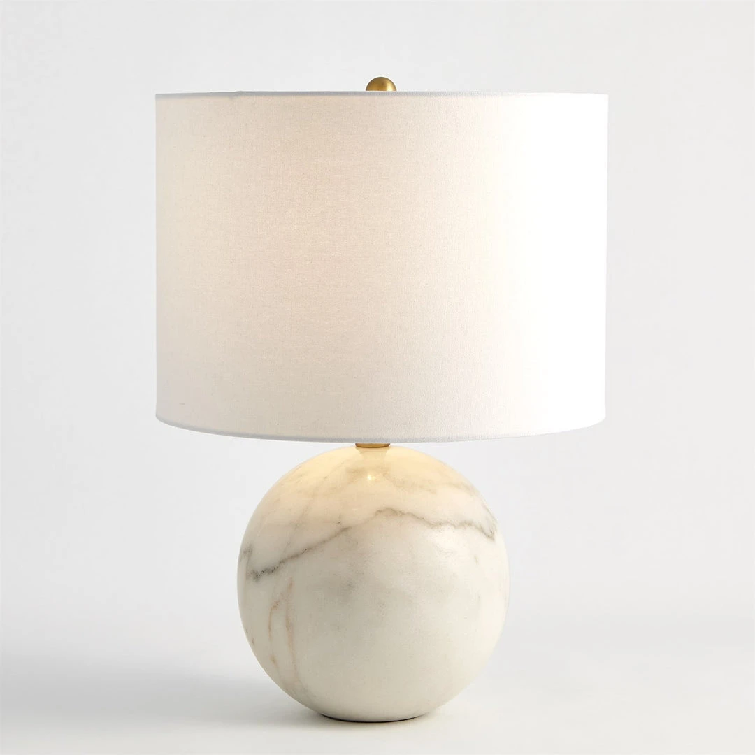 Global Views New Arrivals Marble Sphere Lamp 5 Global Views New Arrivals Marble Sphere Lamp