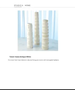 Global Views Totem Vase Set New Arrivals 12 Global Views Totem Vase Set New Arrivals