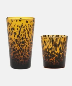 Blue Pheasant New Arrivals Andrew Tumbler Set Tortoiseshell Set Of 6 19 Blue Pheasant New Arrivals Andrew Tumbler Set Tortoiseshell Set Of 6
