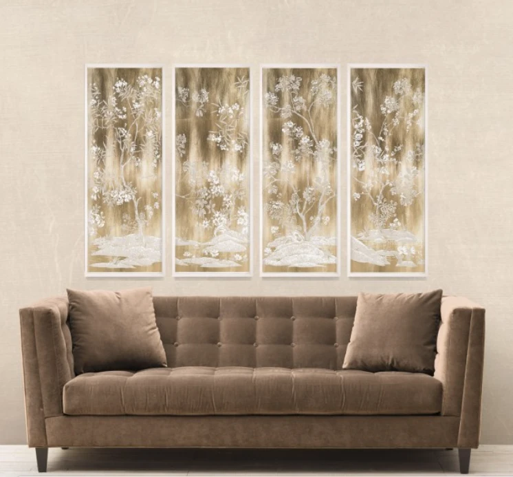 Natural Curiosities New Arrivals Gold Tree Panel 1 Framed Artwork 2 Natural Curiosities New Arrivals Gold Tree Panel 1 Framed Artwork