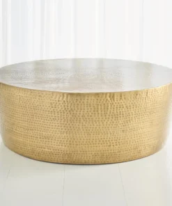 Studio A Izmir Hammered Cocktail Table Antique Brass 7 Studio A Izmir Hammered Cocktail Table Antique Brass