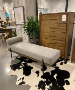 Four Hands Cardin Cowhide Rug Black And White New Arrivals