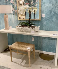 Made Goods Harlow 72" Console Blanc Faux Shagreen New Arrivals