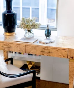 Bungalow 5 Helena Desk Burl New Arrivals