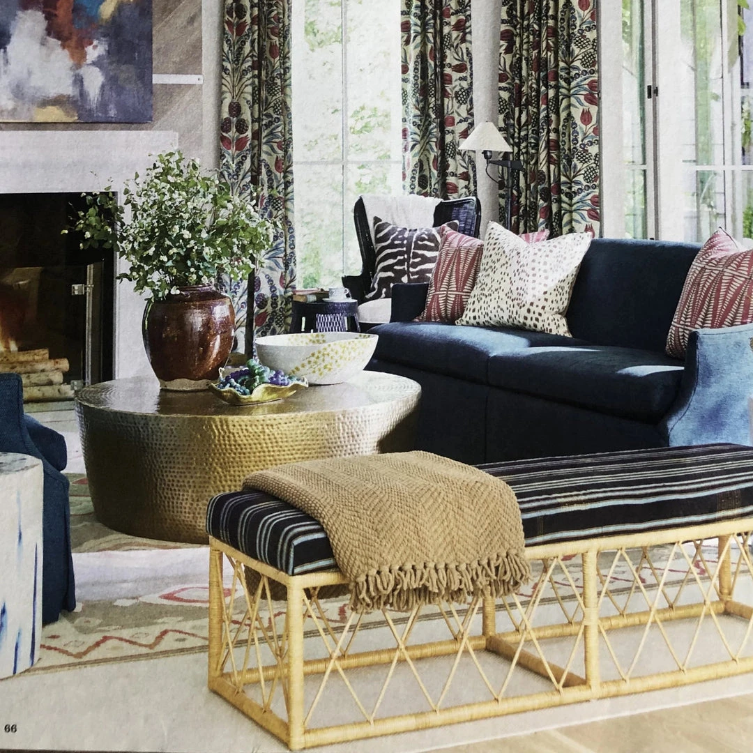 Studio A Izmir Hammered Cocktail Table Antique Brass 2 Studio A Izmir Hammered Cocktail Table Antique Brass