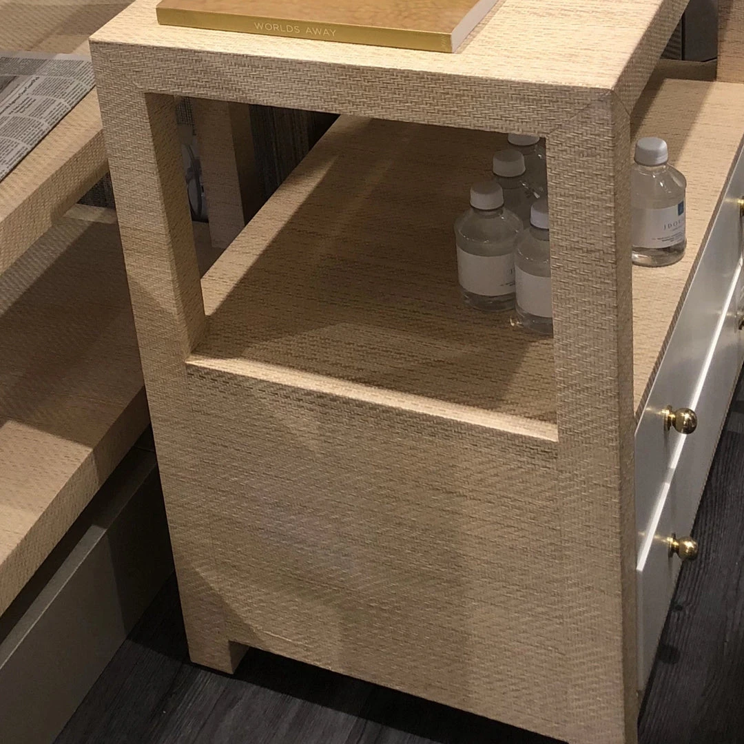 Worlds Away New Arrivals Hattie Side Table Natural 5 Worlds Away New Arrivals Hattie Side Table Natural