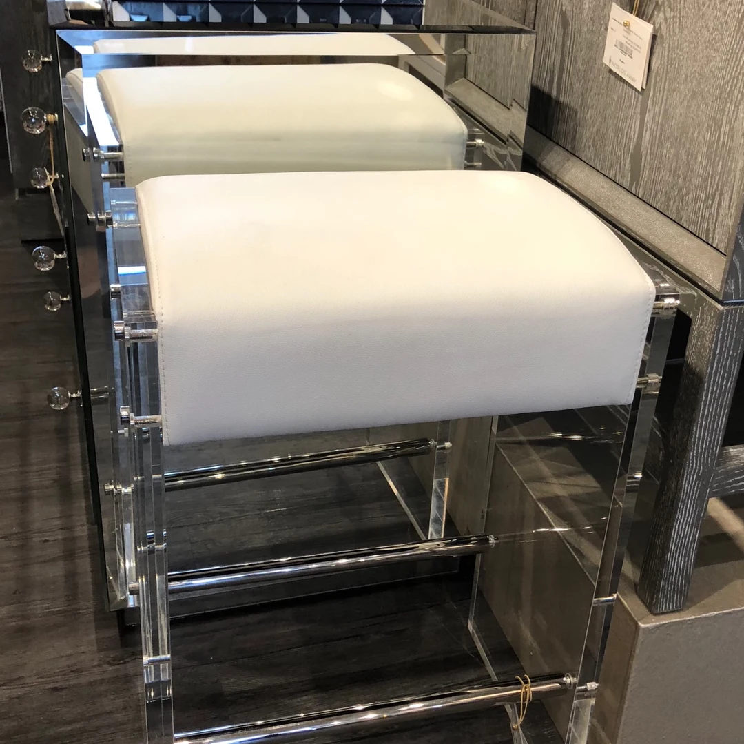 Worlds Away New Arrivals Indy Counter Stool White And Nickel 4 Worlds Away New Arrivals Indy Counter Stool White And Nickel