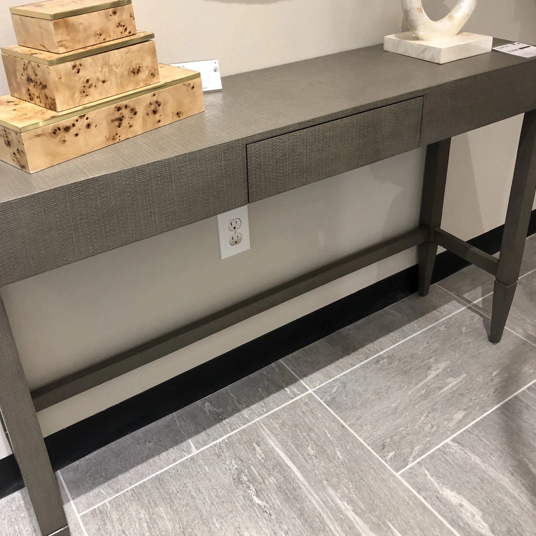 Made Goods Conrad Console Table Seal Faux Raffia 3 Made Goods Conrad Console Table Seal Faux Raffia