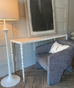 Four Hands Fae Chair Barron Smoke