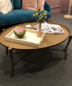 Made Goods Addison Oval Coffee Table Aged Brass New Arrivals 7 Made Goods Addison Oval Coffee Table Aged Brass New Arrivals