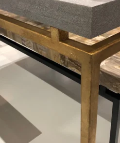 Made Goods New Arrivals Benjamin Console Table Gold