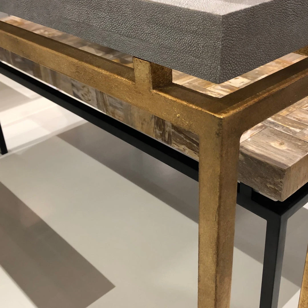 Made Goods New Arrivals Benjamin Console Table Gold 2 Made Goods New Arrivals Benjamin Console Table Gold