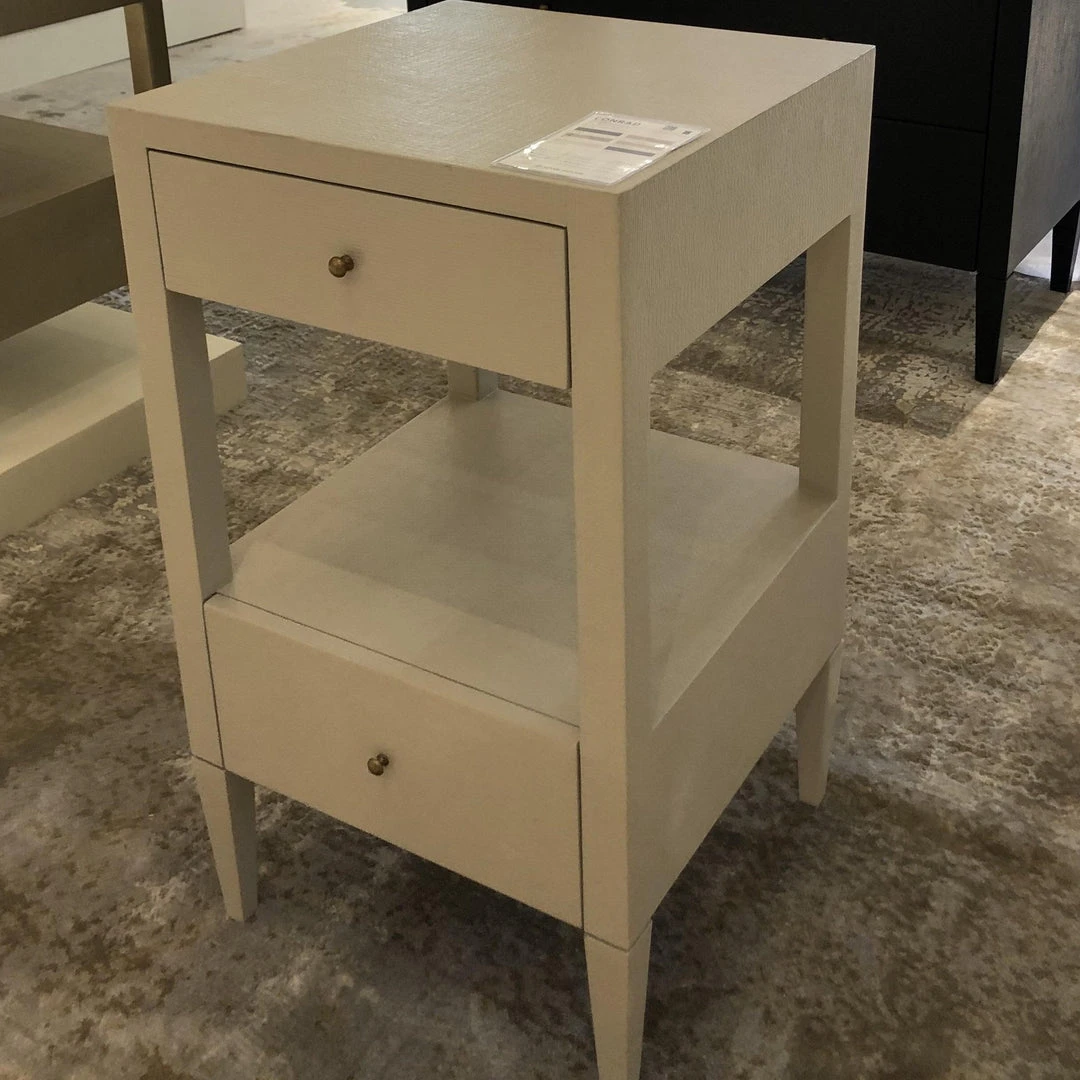 Made Goods Conrad Low Single Nightstand Off White Faux Raffia 2 Made Goods Conrad Low Single Nightstand Off White Faux Raffia