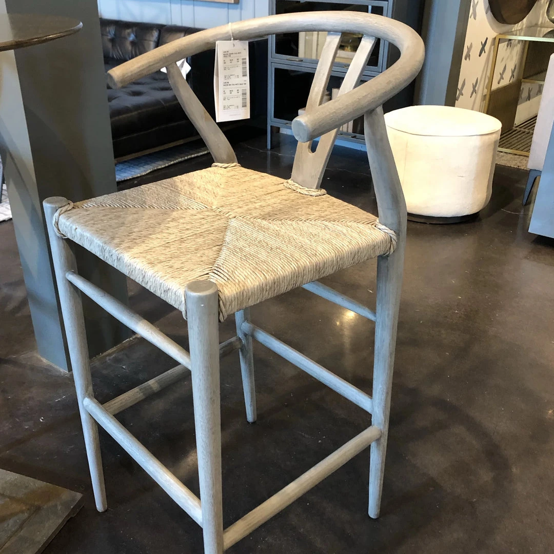 Four Hands Muestra Bar Stool Weathered Gray New Arrivals 2 Four Hands Muestra Bar Stool Weathered Gray New Arrivals