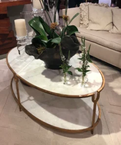 Global Views Iron And Stone Oval Coffee Table New Arrivals 5 Global Views Iron And Stone Oval Coffee Table New Arrivals