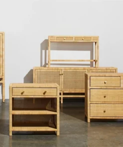 Made Goods Isla Dresser Natural Rattan 48