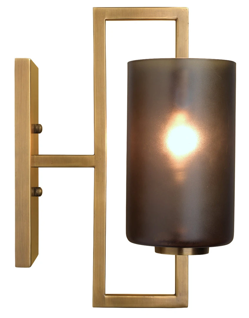 Jamie Young New Arrivals Blueprint Wall Sconce Antique Brass And Grey 2 Jamie Young New Arrivals Blueprint Wall Sconce Antique Brass And Grey