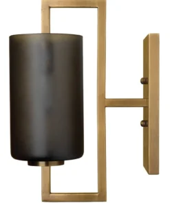 Jamie Young New Arrivals Blueprint Wall Sconce Antique Brass And Grey