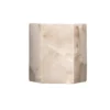 Jamie Young Borealis Hexagon Sconce Alabaster