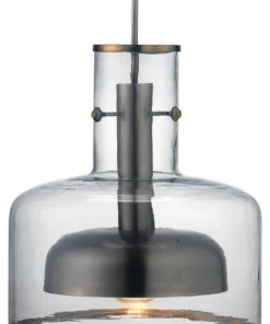 Jamie Young Clyde Pendant Gunmetal 5 Jamie Young Clyde Pendant Gunmetal