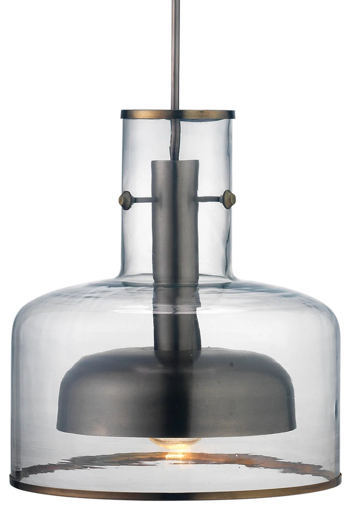 Jamie Young Clyde Pendant Gunmetal 3 Jamie Young Clyde Pendant Gunmetal