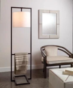 Jamie Young New Arrivals Cross Stitch Rectangle Mirror White Hide