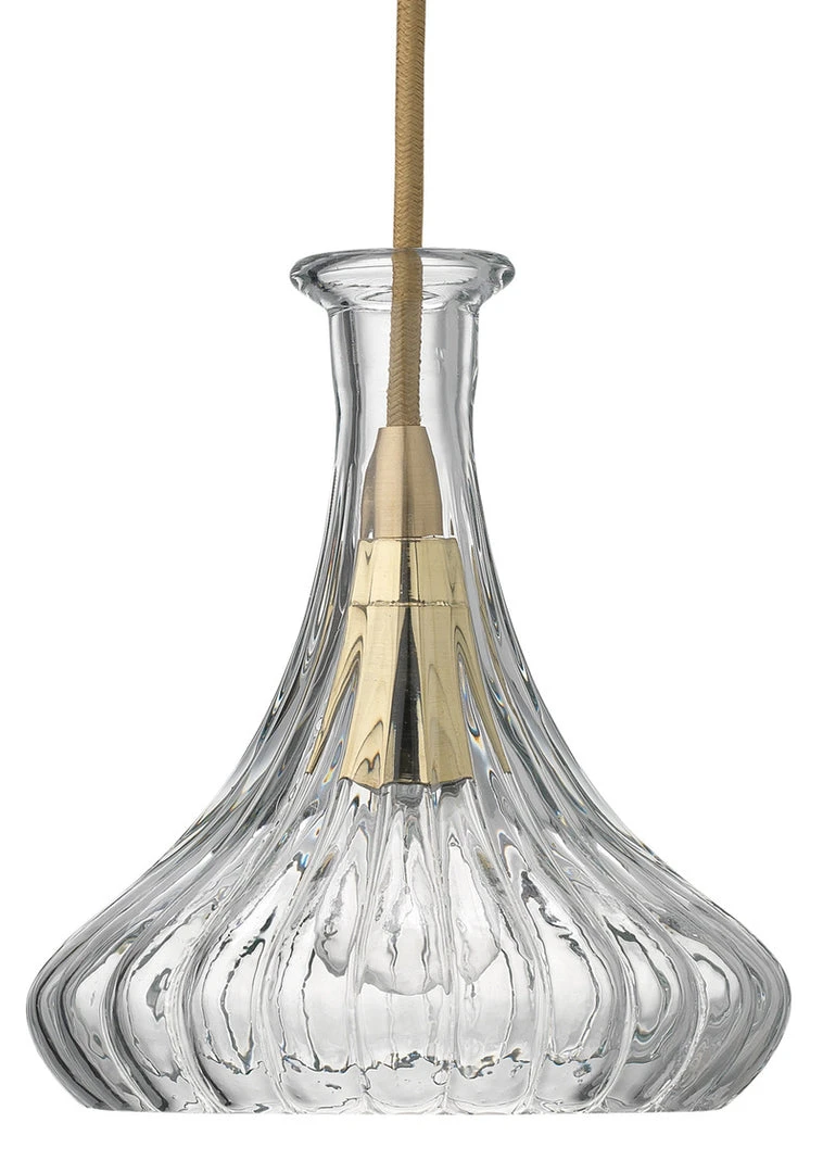 Jamie Young Isabella Carafe Pendant Clear 1 Jamie Young Isabella Carafe Pendant Clear