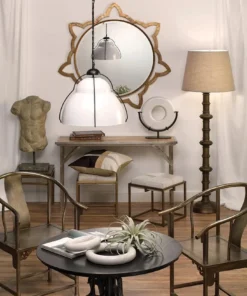 Jamie Young New Arrivals Large Marble Ring Sculpture