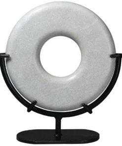 Jamie Young New Arrivals Large Marble Ring Sculpture