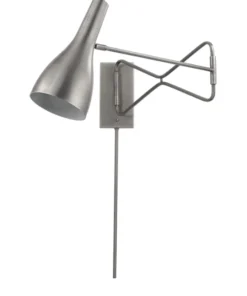 Jamie Young Lenz Swing Arm Sconce Silver New Arrivals