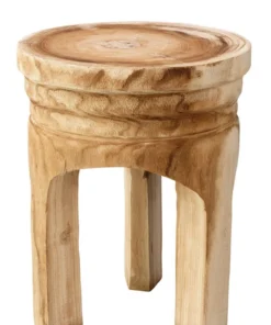 Jamie Young Mesa Wooden Side Table