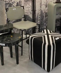 Jamie Young Nantucket Criss Cross Ottoman New Arrivals