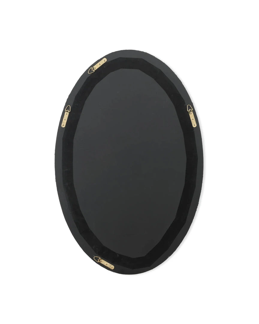Jamie Young Ovation Oval Mirror White 7 Jamie Young Ovation Oval Mirror White
