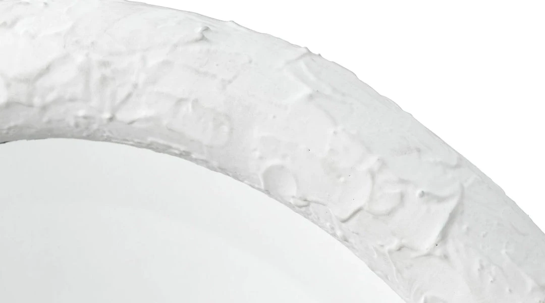 Jamie Young Ovation Oval Mirror White 4 Jamie Young Ovation Oval Mirror White