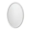 Jamie Young Ovation Oval Mirror White