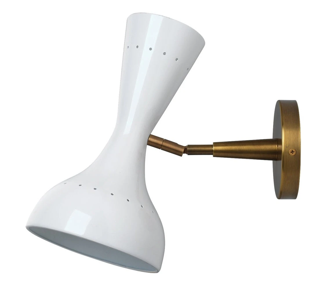 Jamie Young New Arrivals Pisa Sconce White 1 Jamie Young New Arrivals Pisa Sconce White