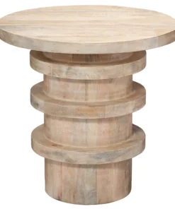 Jamie Young Revolve Side Table Cream New Arrivals