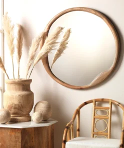 Jamie Young Organic Round Mirror New Arrivals