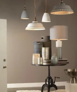 Jamie Young Tavern Pendant Gray