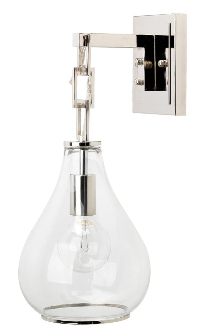 Jamie Young New Arrivals Teardrop Hanging Sconce Nickel 1 Jamie Young New Arrivals Teardrop Hanging Sconce Nickel