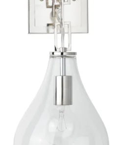 Jamie Young New Arrivals Teardrop Hanging Sconce Nickel 9 Jamie Young New Arrivals Teardrop Hanging Sconce Nickel