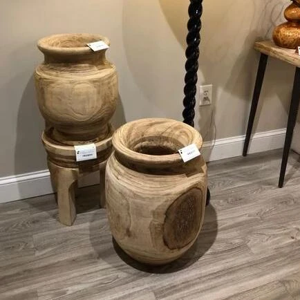 Jamie Young Topanga Wooden Vase New Arrivals 5 Jamie Young Topanga Wooden Vase New Arrivals