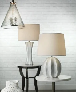 Jamie Young New Arrivals Urchin Table Lamp White